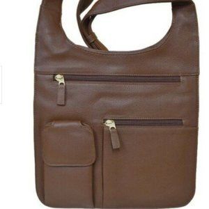 J.P. OURSE & CIE "THE TRAVEL BAG" messenger